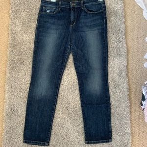 Semidistressed dark wash Joe's Jeans